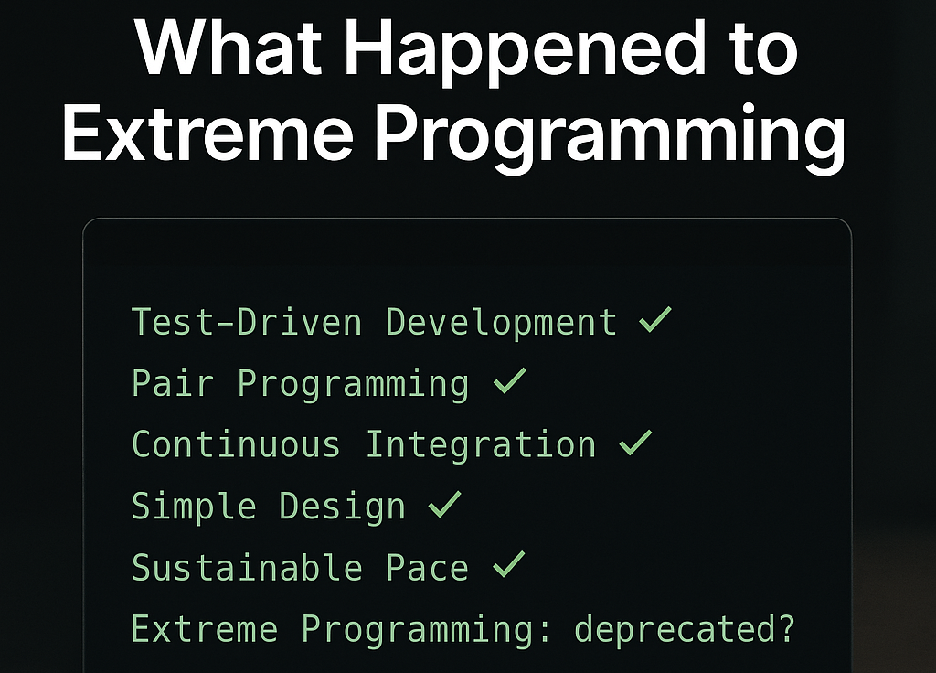 extreme programming blog banner